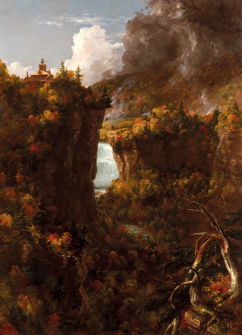 Portage Falls on the Genesee (c. 1839), Thomas Cole