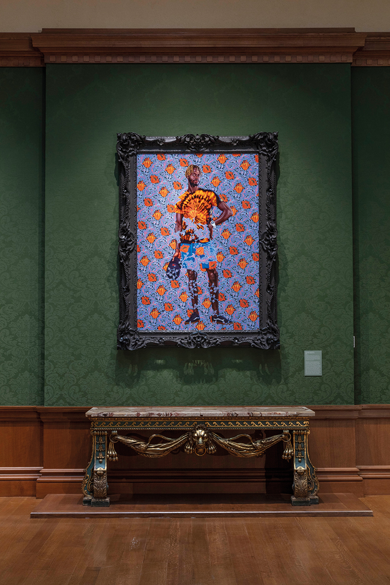 A Portrait of a Young Gentleman (2021), Kehinde Wiley