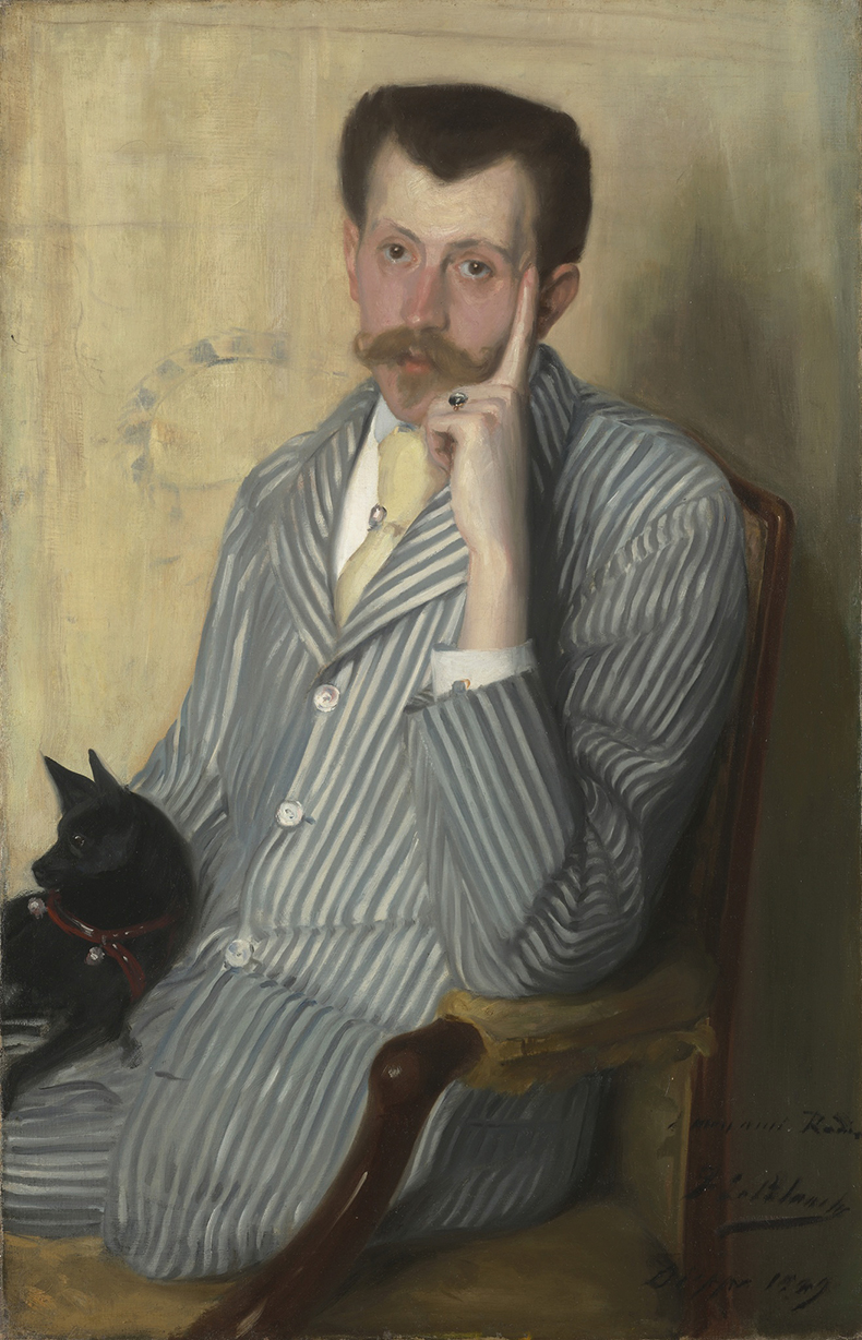Portrait of Georges de Porto-Riche (1889), Jacques-Émile Blanche. Robilant + Voena