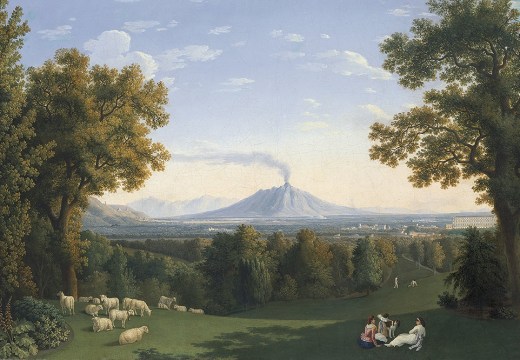 Landscape with the Palace at Caserta (1793), Jacob Phillipp Hackert (1737–1807). Museo Thyssen-Bornemisza, Madrid