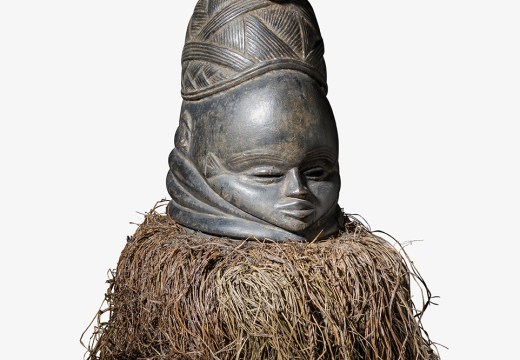 Sowei helmet mask of the Bundu societies