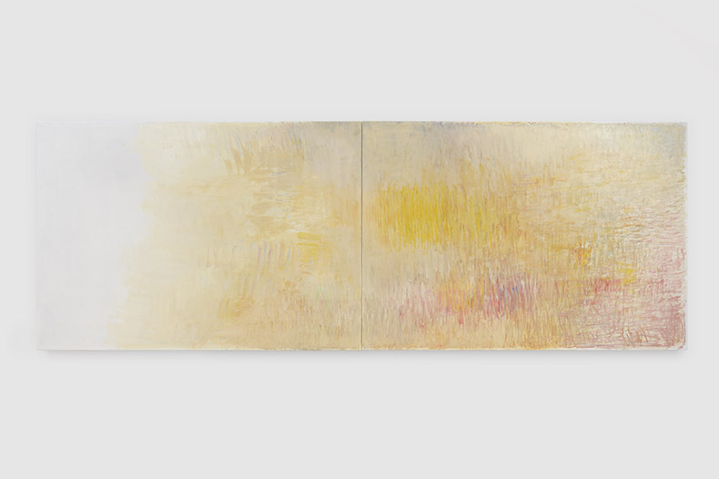 White Diptych Christopher Le Brun