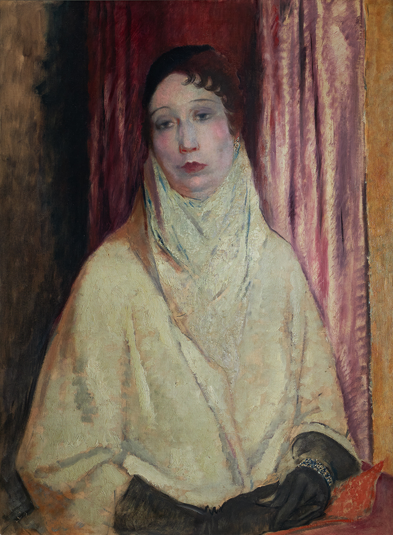 Madame C d’A (1932), Glyn Philpot. Private collection
