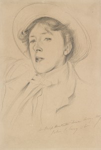 Portrait of Vernon Lee (1889), John Singer Sargent. Ashmolean Museum, Oxford