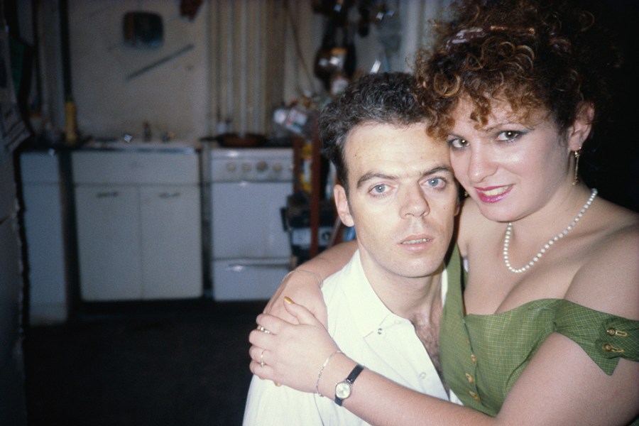 Nan on Brian’s lap, Brian’s birthday (1981), from ‘The Ballad of Sexual Dependency’. Maison Européenne, Paris.