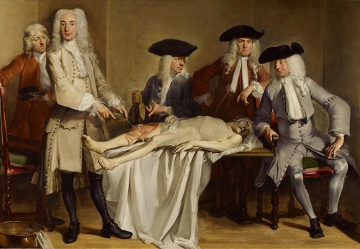 The Anatomy Lesson of Dr Willem Röell (1728), Cornelis Troost. Amsterdam Museum