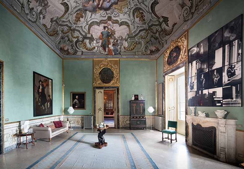 The Green Room at Palazzo Butera