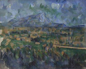 Mont Sainte-Victoire (1902–06), Paul Cézanne. Philadelphia Museum of Art.