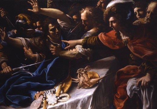 The Feast of Absalom (late 1640s), Niccolò Tornioli. Robilant+Voena