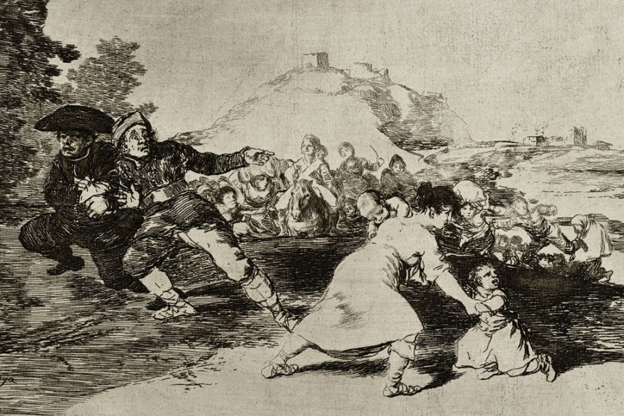 Plate 44 from The Disasters of War (1810–20), Francisco de Goya.