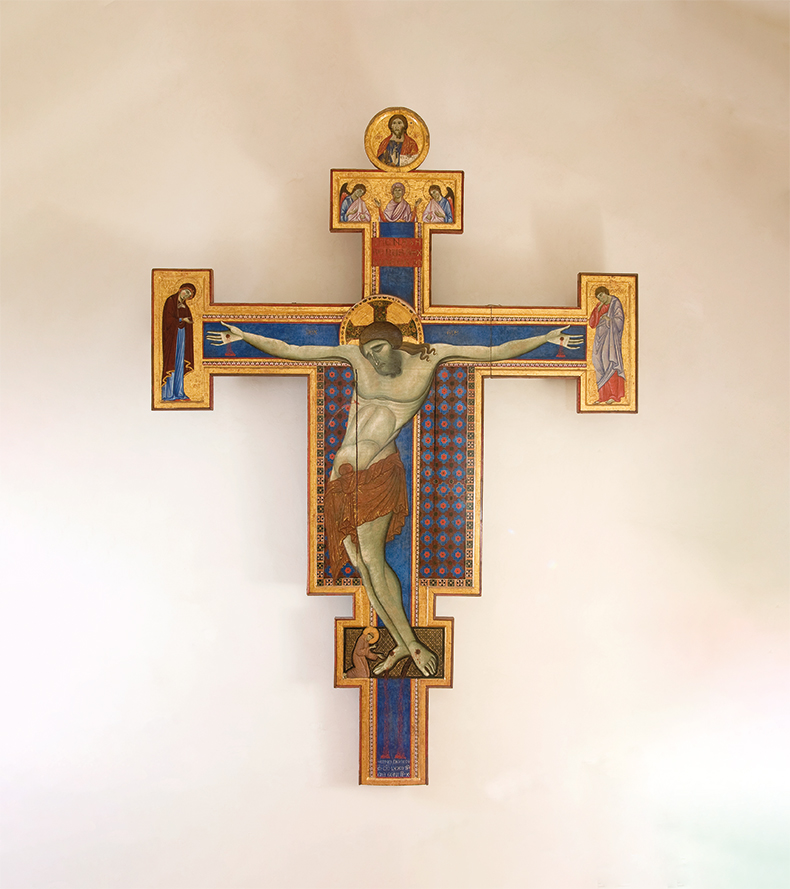 Crucifix (1272), Master of Saint Francis. Galleria Nazionale dell’Umbria.