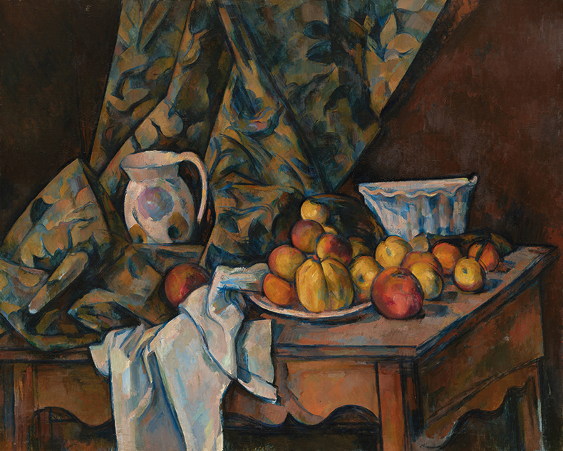 Still Life with Apples and Peaches (c. 1905), Paul Cézanne. National Gallery of Art, Washington, D.C.