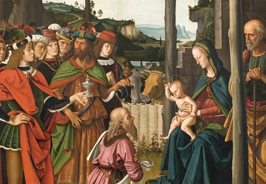 Adoration of the Magi by Perugino