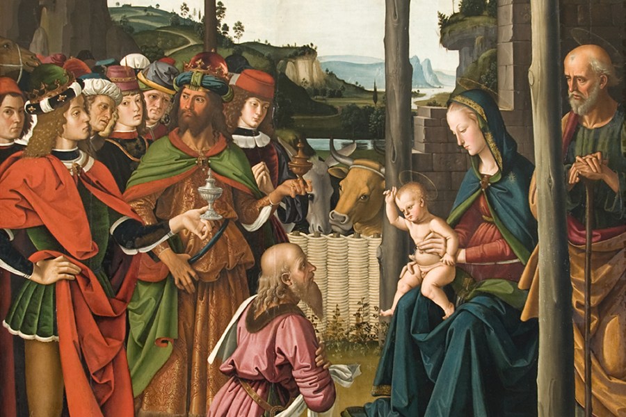 Adoration of the Magi by Perugino