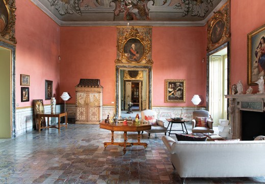 The Pink Room at Palazzo Butera