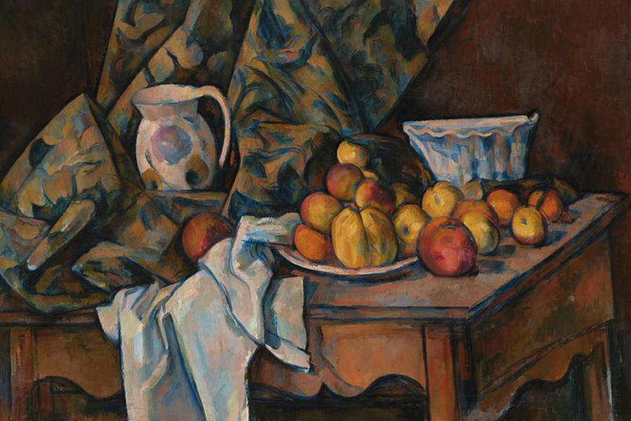 Still Life with Apples and Peaches by Paul Cézanne