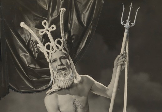 Angus McBean as Nepture (1939), Angus McBean. National Portrait Gallery, London.