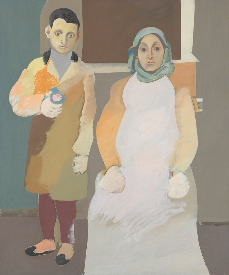The Artist and his Mother (c. 1926–36), Arshile Gorky