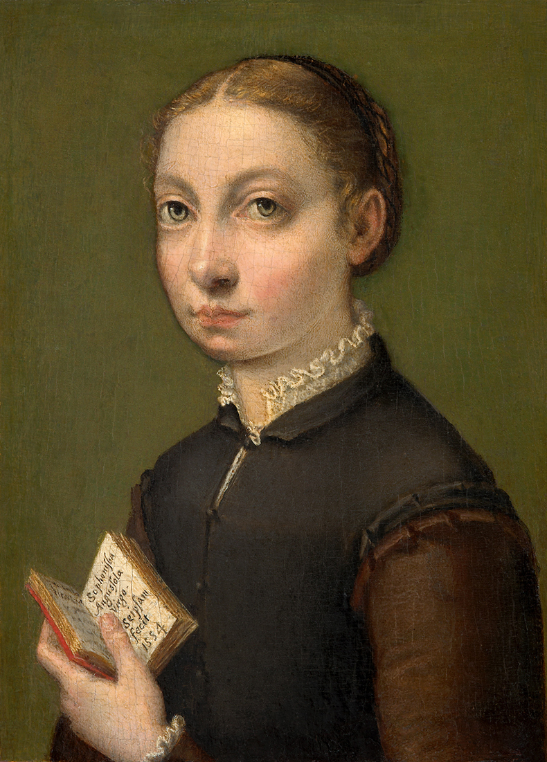 Self-portrait (1554), Sofonisba Anguissola. 