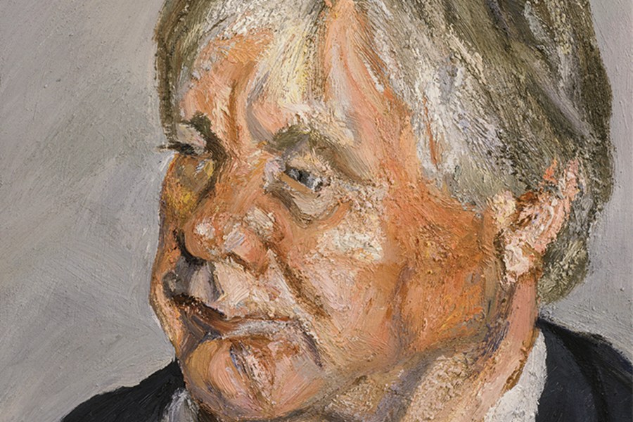 Profile Donegal Man Lucian Freud portrait