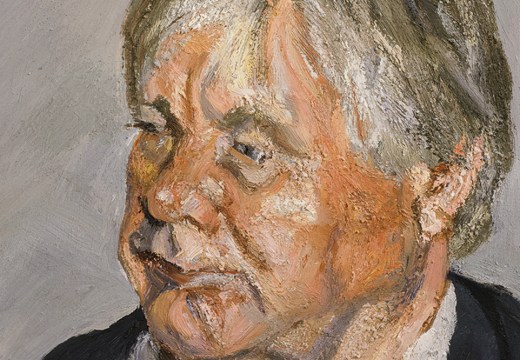 Profile Donegal Man Lucian Freud portrait