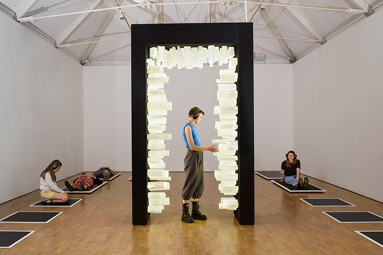 ‘Marina Abramovic: Gates and Portals’, installation view at Modern Art Oxford (2022). Photo: Thierry Bal; © Modern Art Oxford