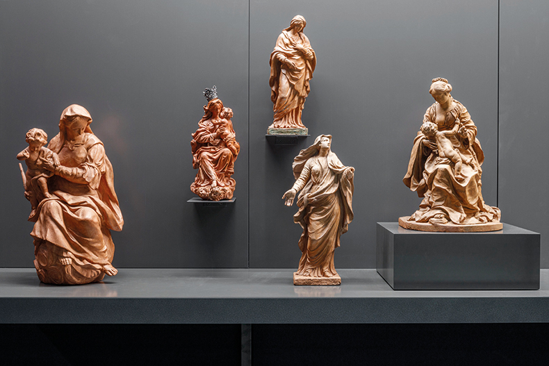terracotta models at the Royal Museum of Fine Arts Antwerp