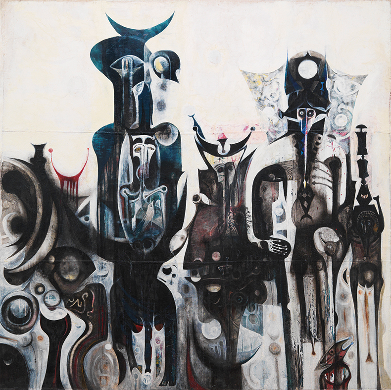 Reborn Sounds of Childhood Dreams I, (1961–65), Ibrahim El-Salahi