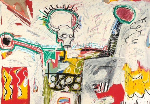 Untitled (detail; 1982) Jean-Michel Basquiat. Collection Museum Boijmans Van Beuningen, Rotterdam.