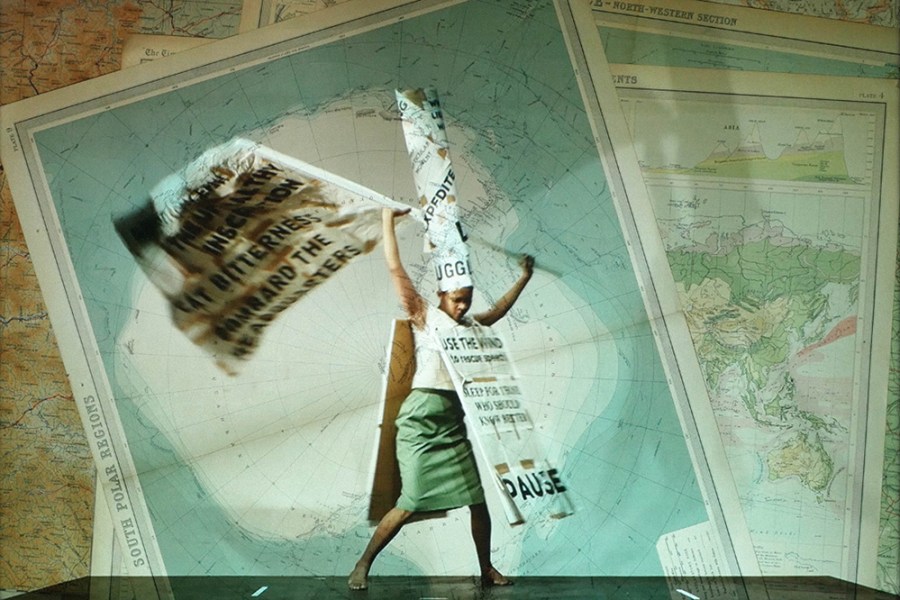 Video still from Notes Towards a Model Opera (2015), William Kentridge.
