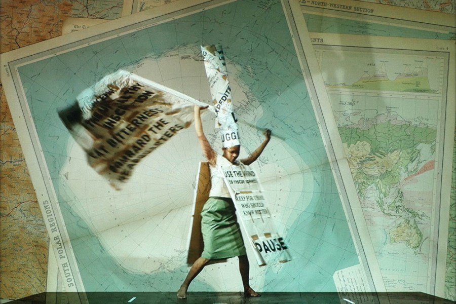Video still from Notes Towards a Model Opera (2015), William Kentridge.