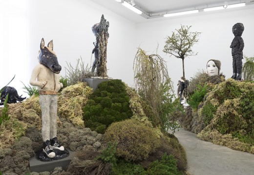 Installation view of 'Klara Kristalova: Camouflage'