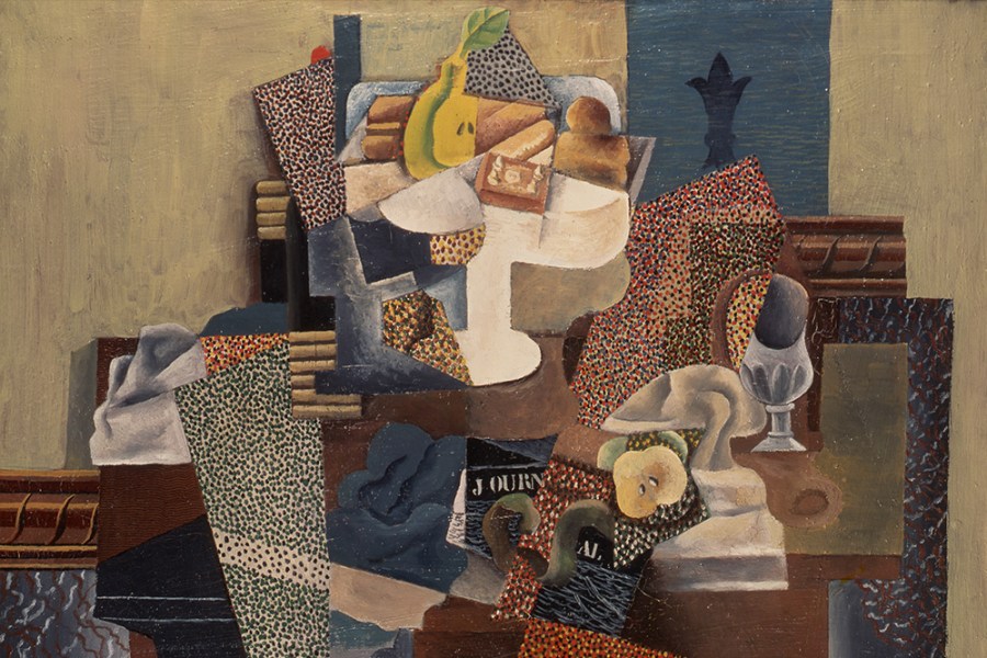 Still Life with Compote and Grapes (1914–15), Pablo Picasso. Columbus Museum of Art, Ohio.