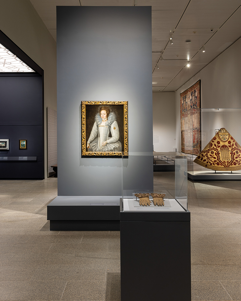 Installation view at the Met