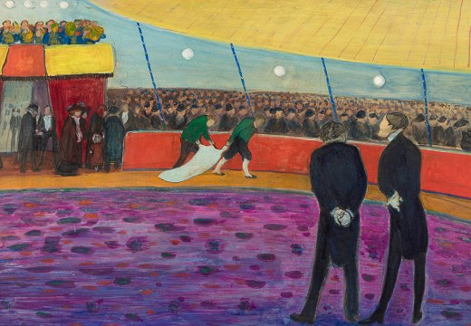 Circus – Before the Show (1908–10), Marianne Werefkin. Museo Comunale d'Arte Moderna, Ascona