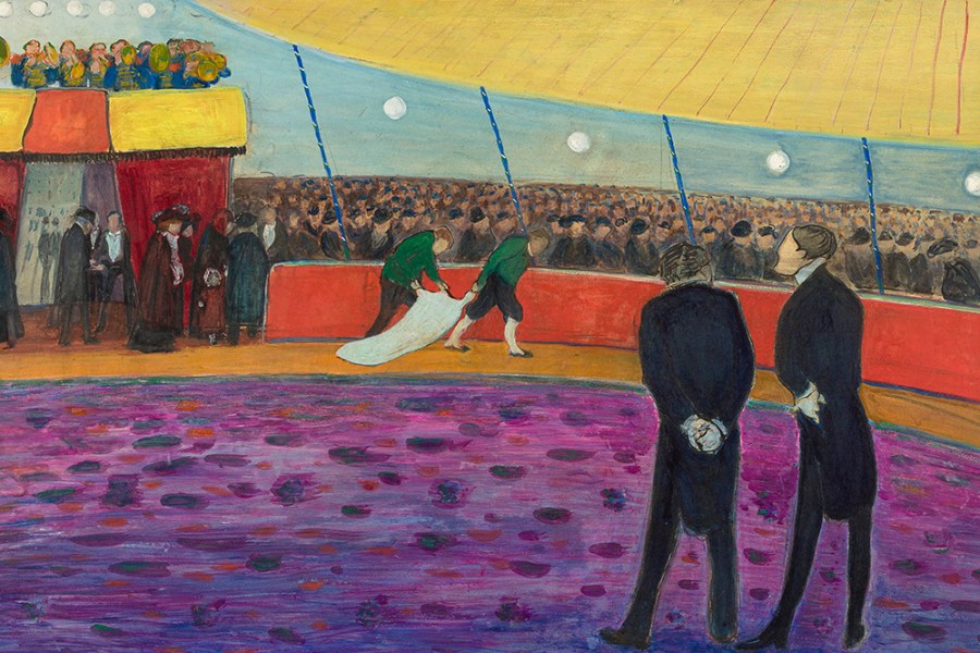 Circus – Before the Show (1908–10), Marianne Werefkin. Museo Comunale d'Arte Moderna, Ascona