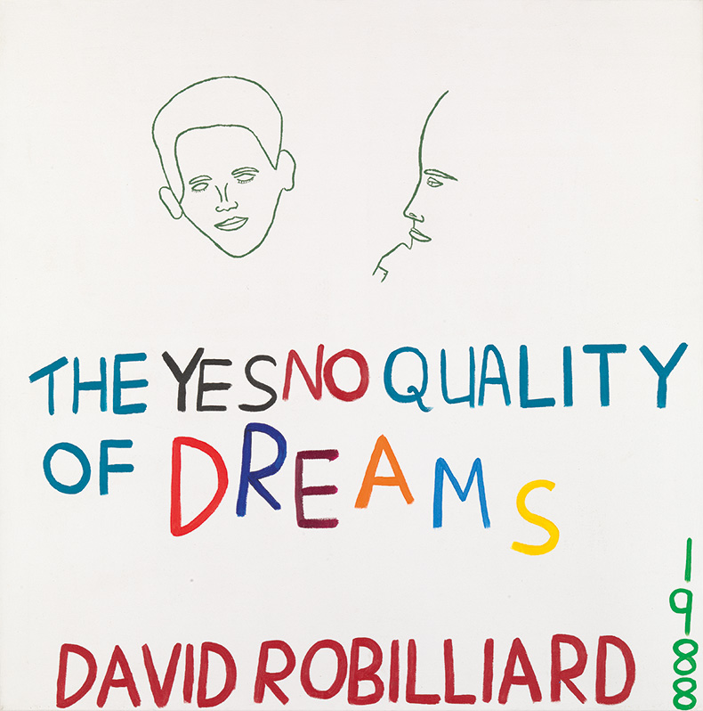 The Yes No Quality of Dreams (1988), David Robillard