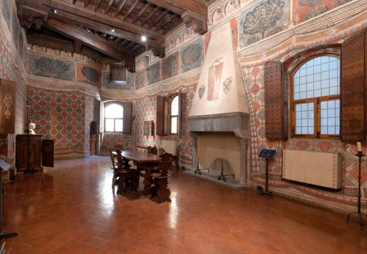 The Parrot Room at the Palazzo Davanzati.