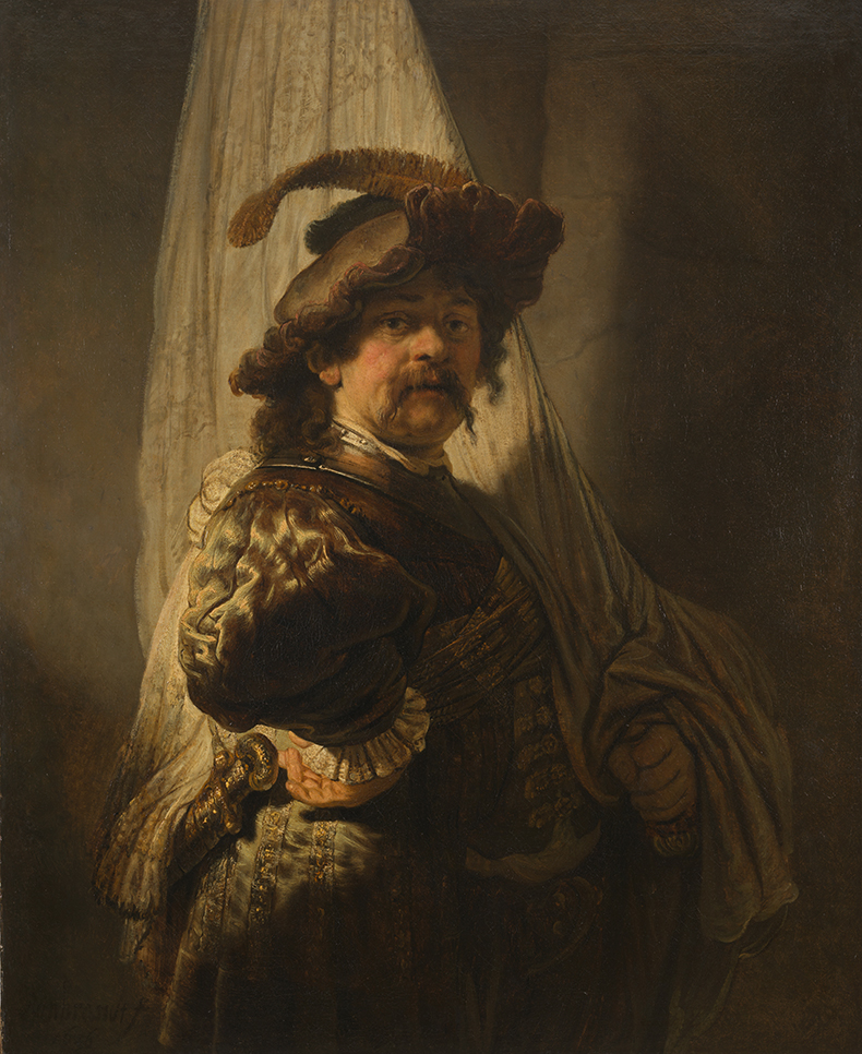 The Standard-Bearer (1636), Rembrandt. Rijksmuseum, Amsterdam 