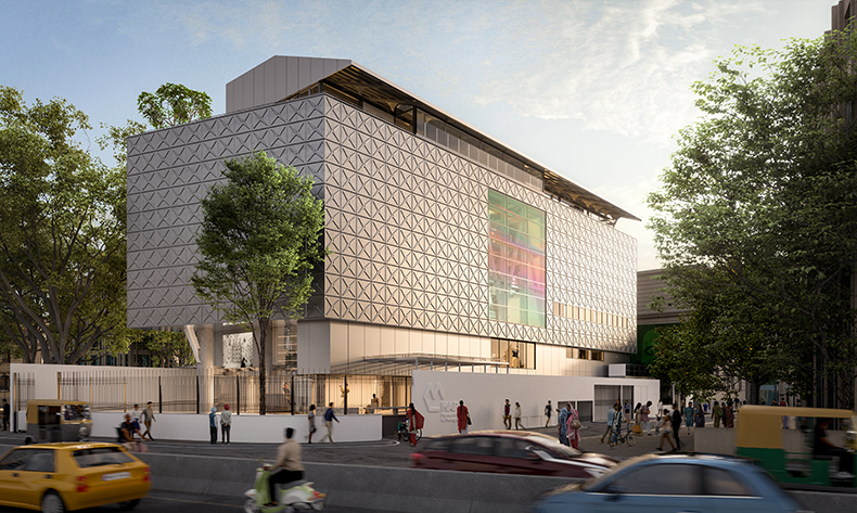 Rendering of the Museum of Art & Photography Bengaluru