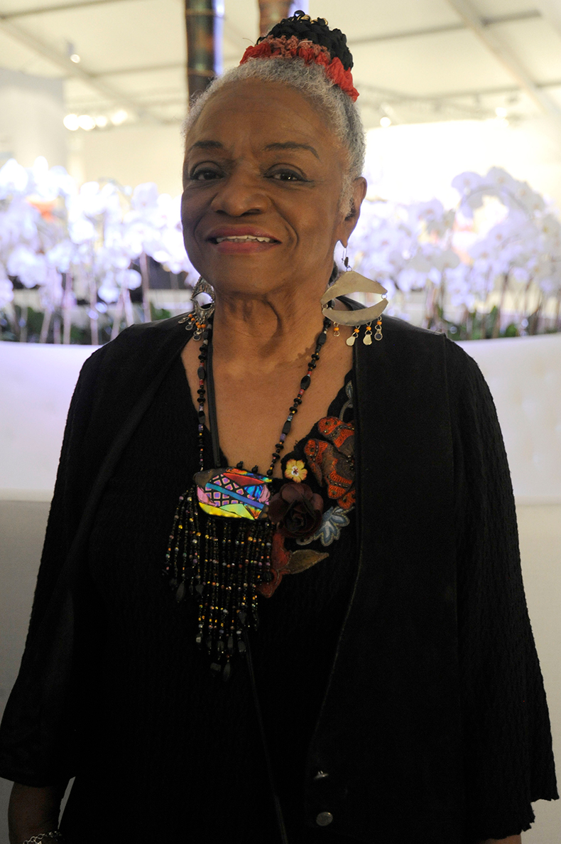  Faith Ringgold (b. 1930) photographed in Miami in 2011. Photo: Rabbani and Solimene Photography/Stringer/Getty Images