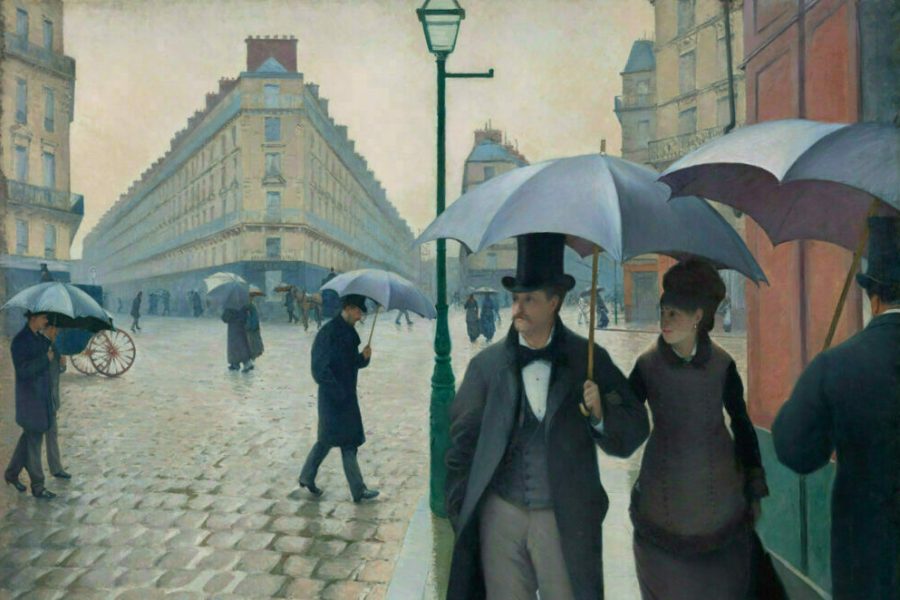Paris Street, Rainy Day by Gustave Caillebotte
