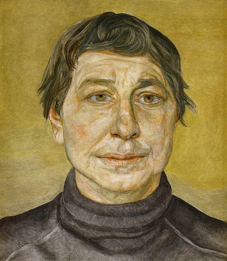 A Woman Painter by Lucian Freud