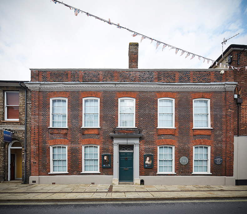 Gainsborough’s house in Sudbury, Suffolk