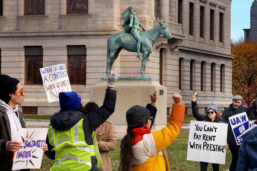 Museum of Fine Arts Boston protests