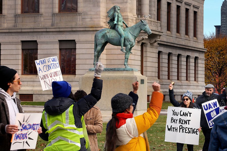 Museum of Fine Arts Boston protests