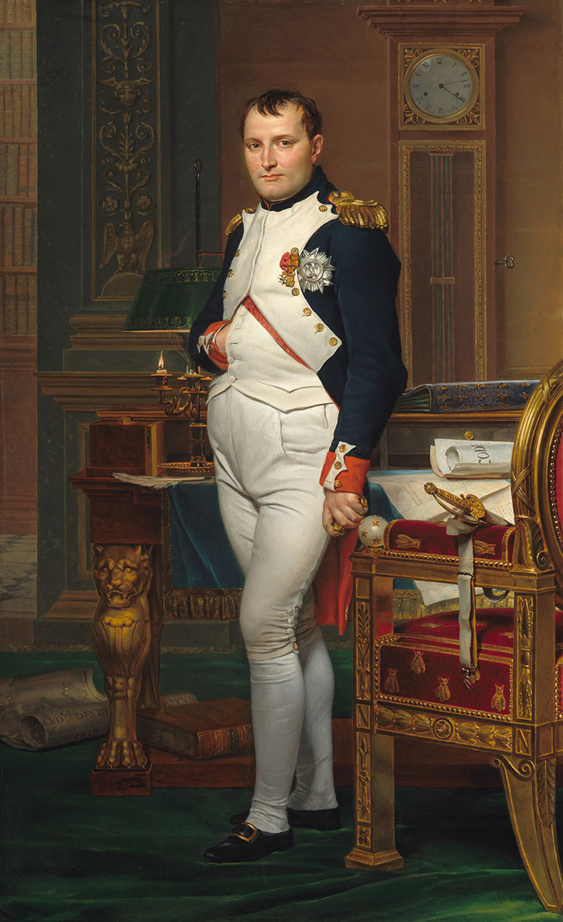 he Emperor Napoleon in His Study at the Tuileries