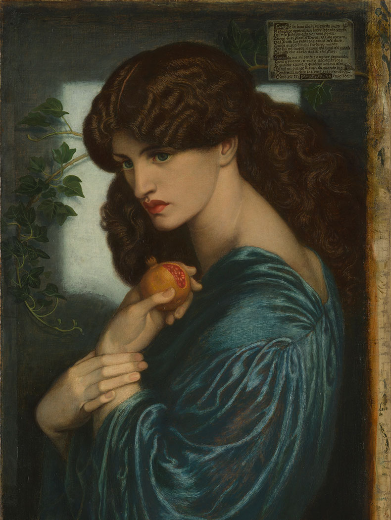 Proserpine (1874), Dante Gabriel Rosetti