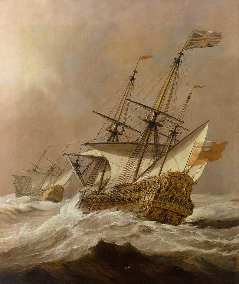  The ‘Resolution’ in a Gale Willem van de Velde the Younger 