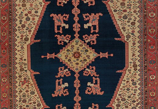 detail of a rug